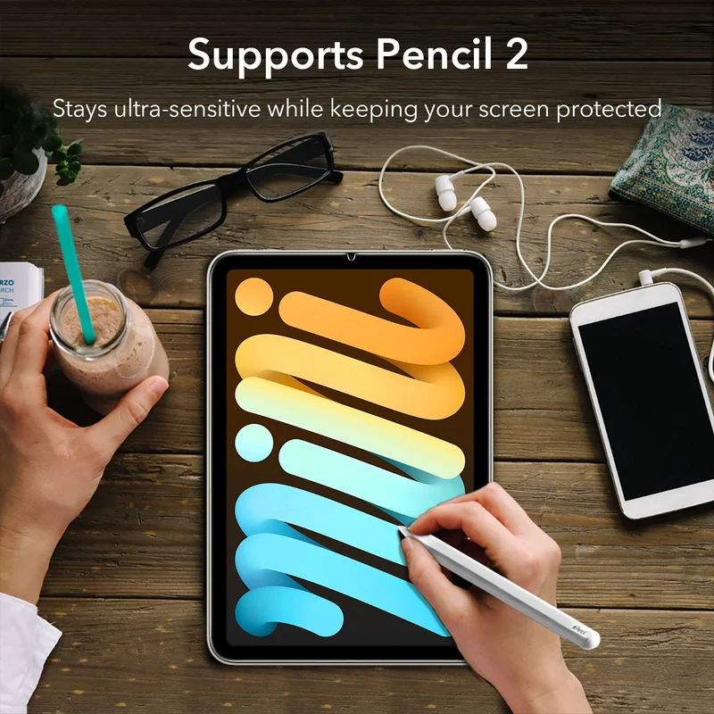 iPad mini 7/mini 6 Tempered-Glass Screen Protector - 2 Pack