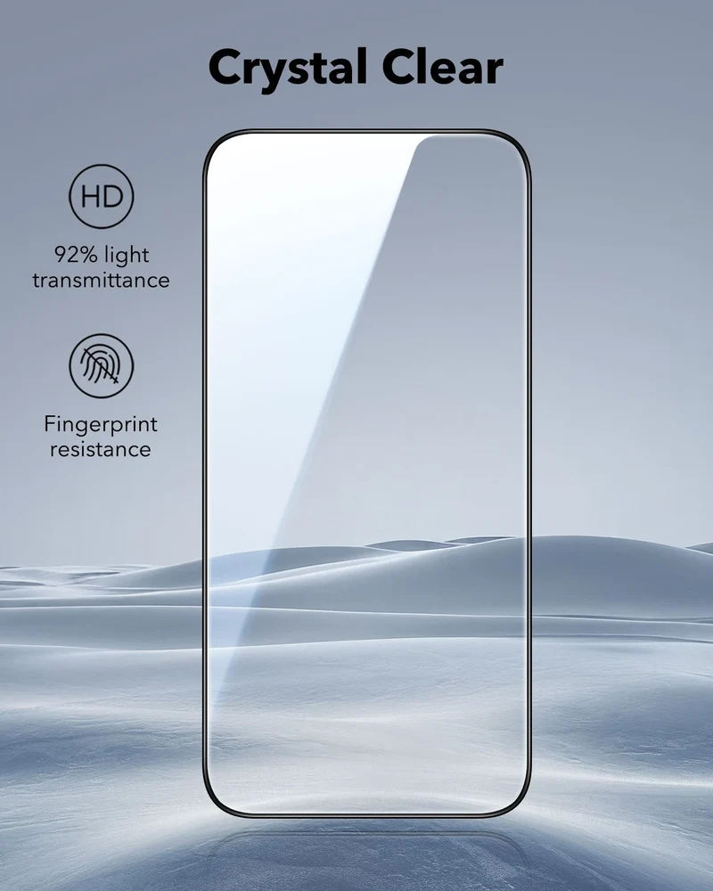 iPhone 16 Plus/15 Plus UltraFit Classic Screen Protector -3 Pack