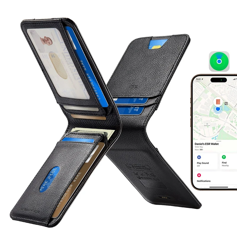 Geo Card Holder - Twilight Black