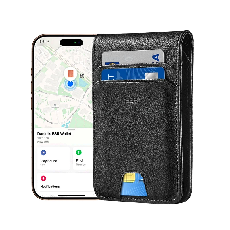 Geo Card Holder - Twilight Black
