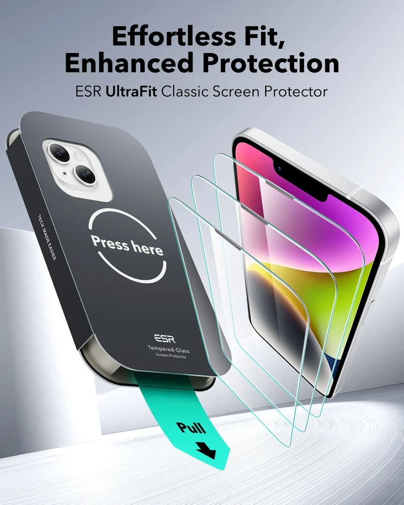 iPhone 14 Plus/13 Pro Max UltraFit Classic Screen Protector - 3 Pack