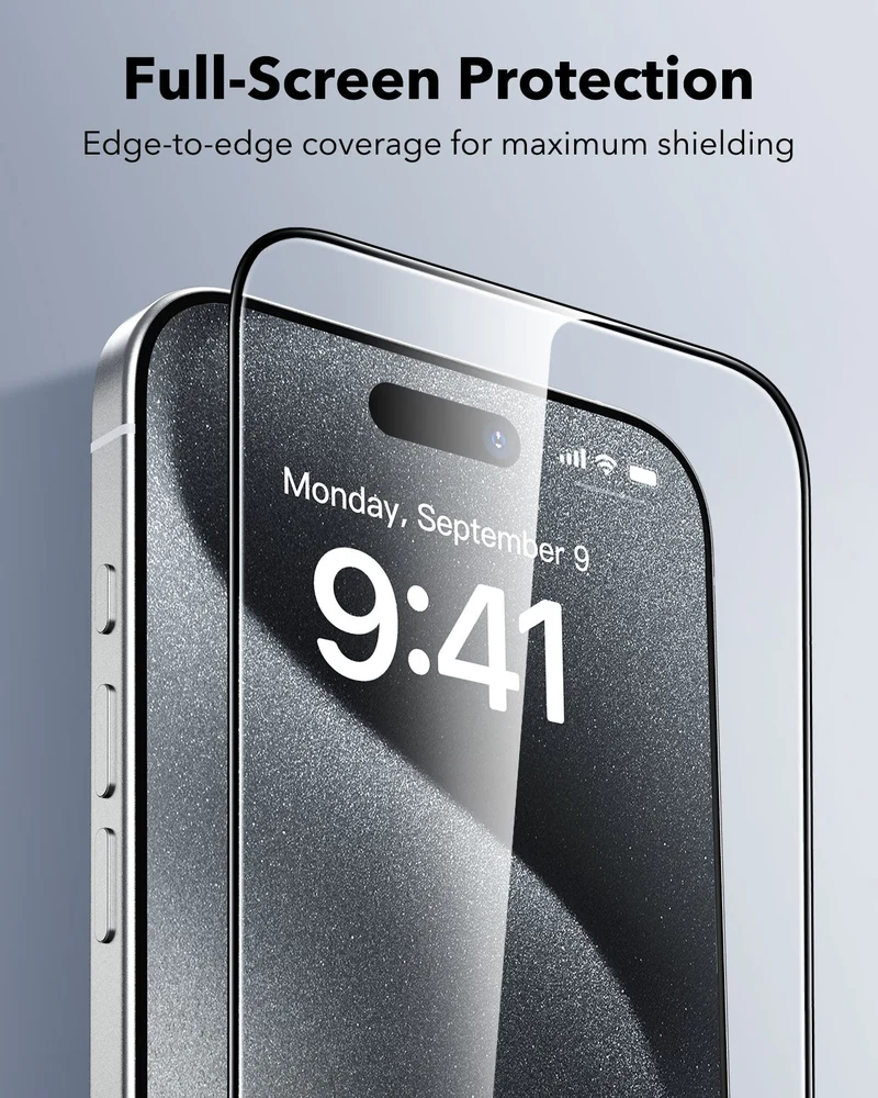 iPhone 15 Pro UltraFit Classic Screen Protector -3 Pack