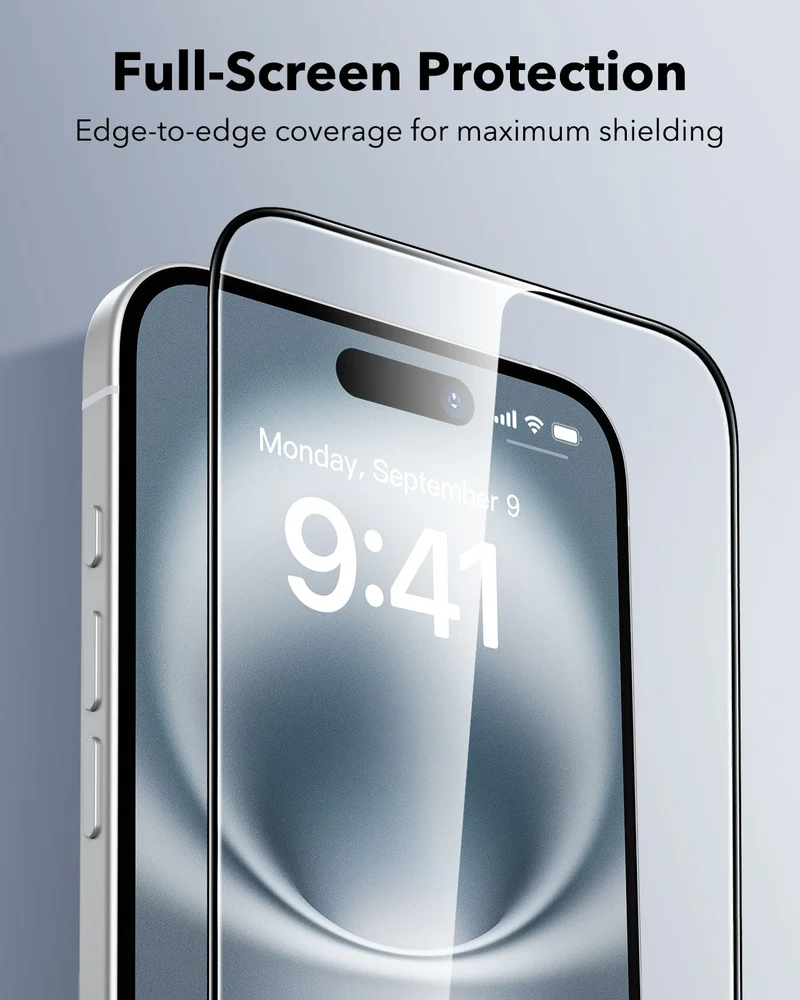 iPhone 16/15 UltraFit Classic Screen Protector -3 Pack