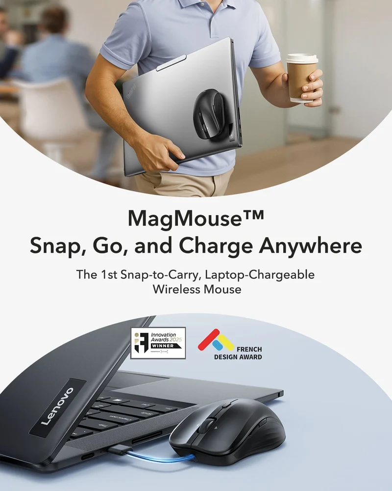 ESR MagMouse™ Wireless Mouse - Black