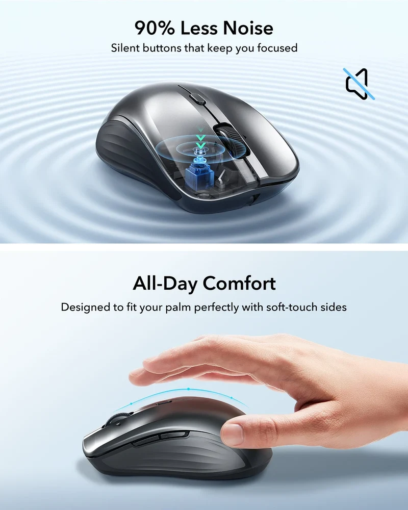 ESR MagMouse™ Wireless Mouse - Black