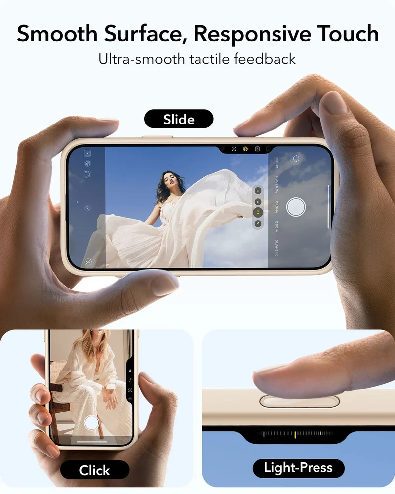 iPhone 16 Pro Cloud Soft Magnetic Case (Camera Control) - Light Tan