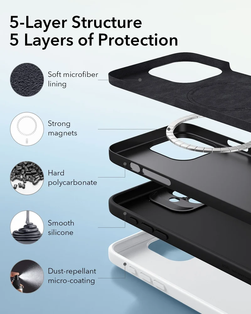 iPhone 16 Plus Cloud Soft Magnetic Case (Camera Control) - Black