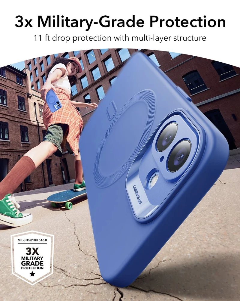 iPhone 16 Cloud Soft Magnetic Case (Camera Control) - Ultramarine