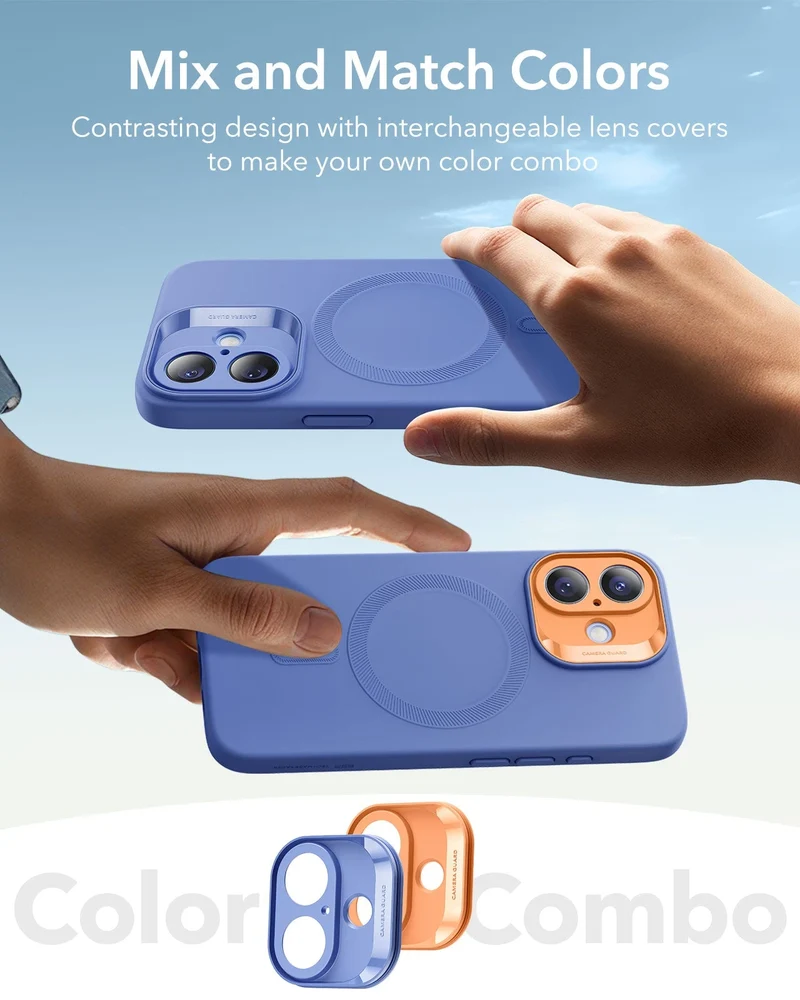 iPhone 16 Cloud Soft Magnetic Case (Camera Control) - Ultramarine