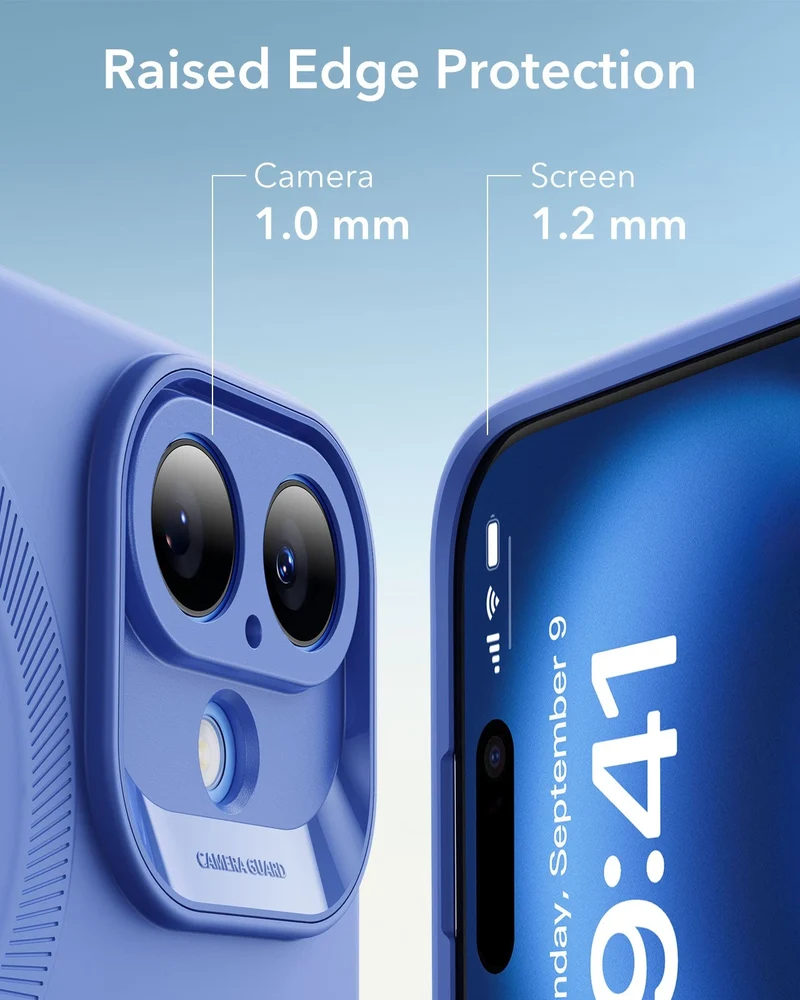 iPhone 16 Cloud Soft Magnetic Case (Camera Control) - Ultramarine