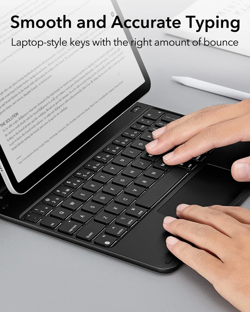 iPad Air 11” (2025) Rebound Magnetic Keyboard Case - US Layout-Purple