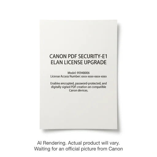 Canon PDF SECURITY-E1 ELAN