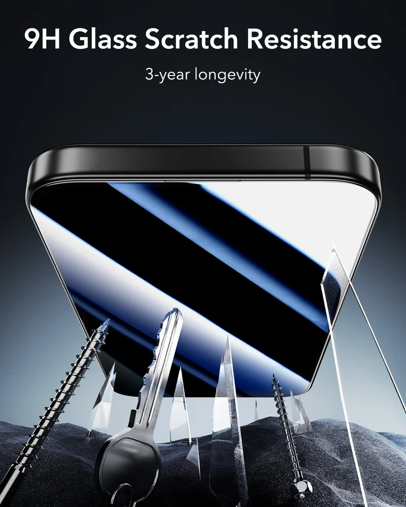 iPhone 16 Plus/15 Plus UltraFit Armorite Privacy Screen Protector - 3 Pack