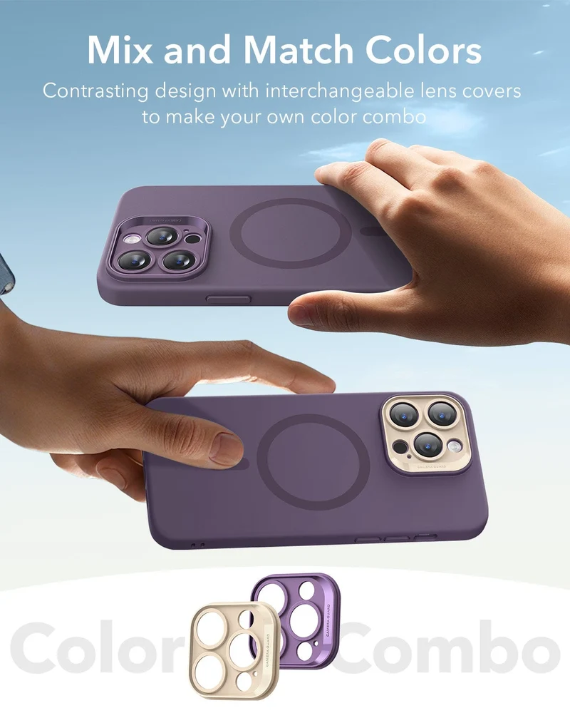 iPhone 14 Pro Cloud Soft Case (HaloLock) - Purple