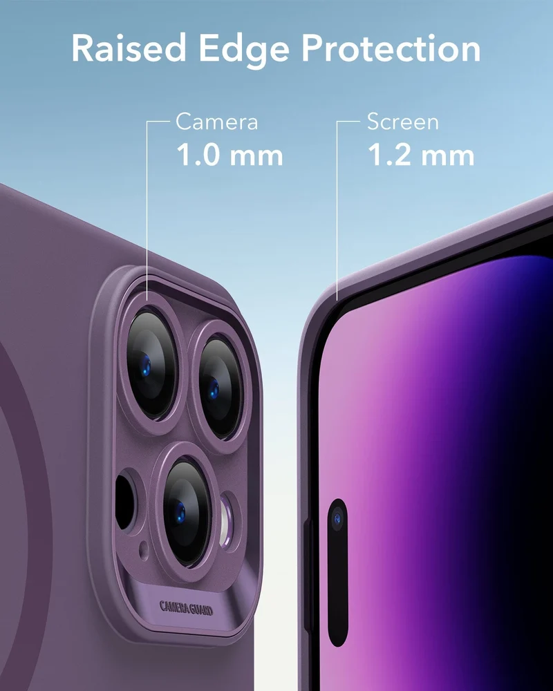 iPhone 14 Pro Cloud Soft Case (HaloLock) - Purple