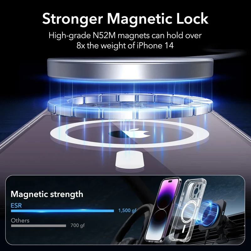 iPhone 14 Pro Max Armor Tough Case (HaloLock) - Clear