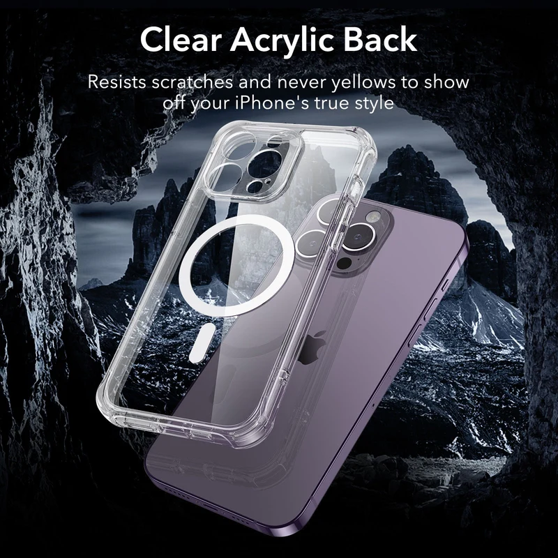 iPhone 14 Pro Max Armor Tough Case (HaloLock) - Clear