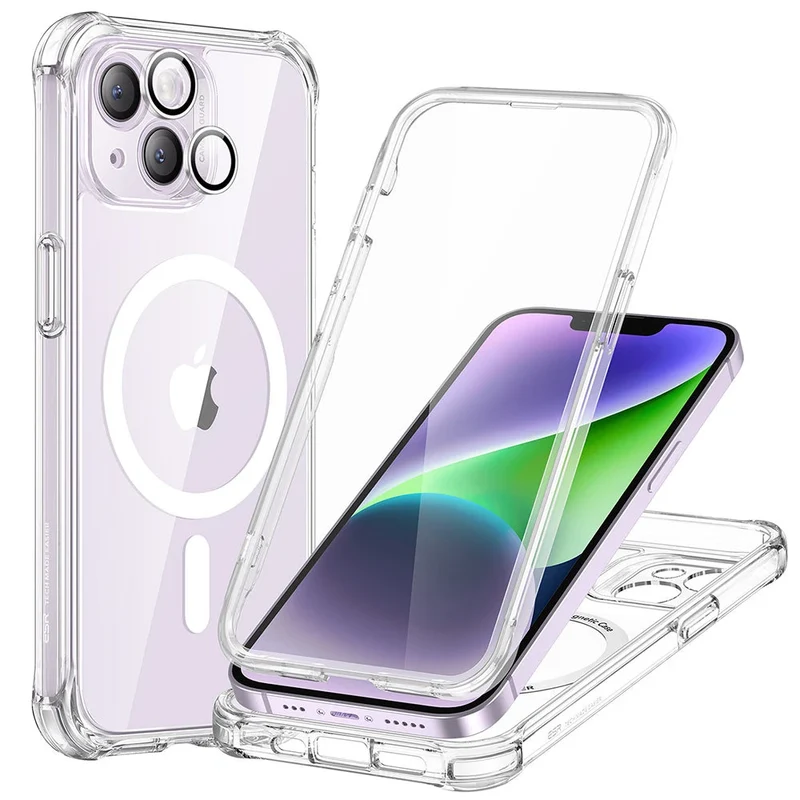 iPhone 14 Armor Tough Case (HaloLock) - Clear