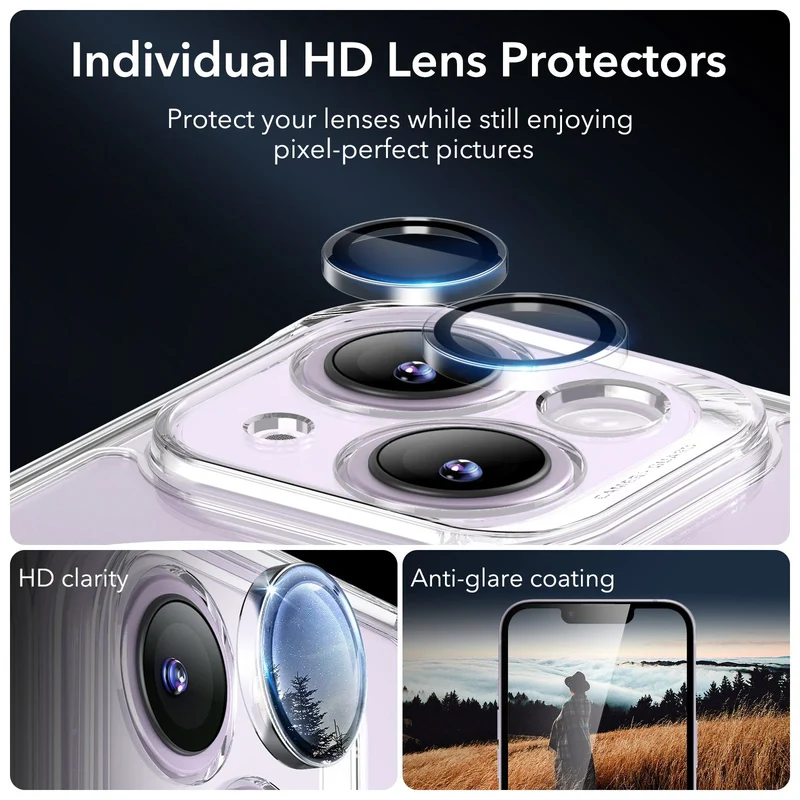iPhone 14 Armor Tough Case (HaloLock) - Clear