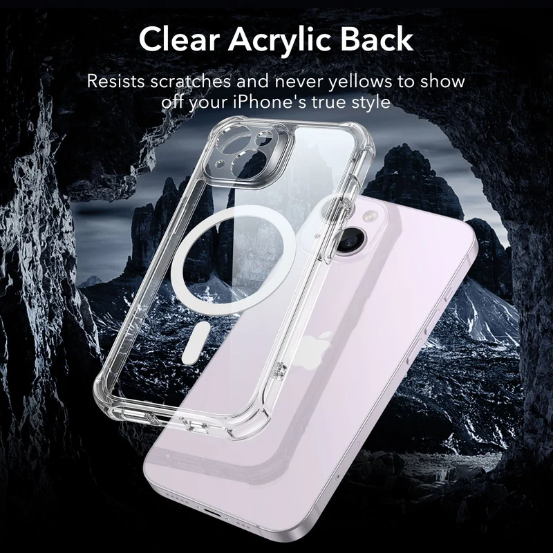 iPhone 14 Armor Tough Case (HaloLock) - Clear