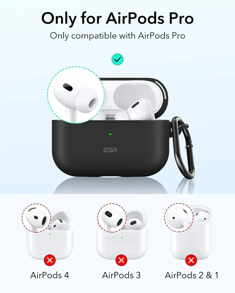 AirPods Pro (2023/2022/2019) Cloud Soft Case - Red