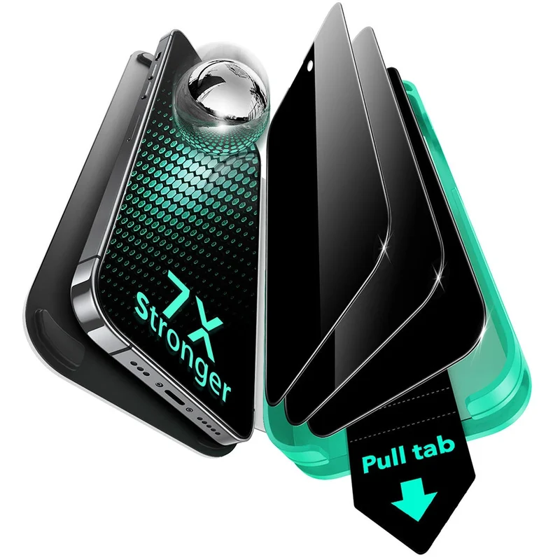 iPhone 14 Pro Max UltraFit Armorite Privacy Screen Protector - 3 Pack