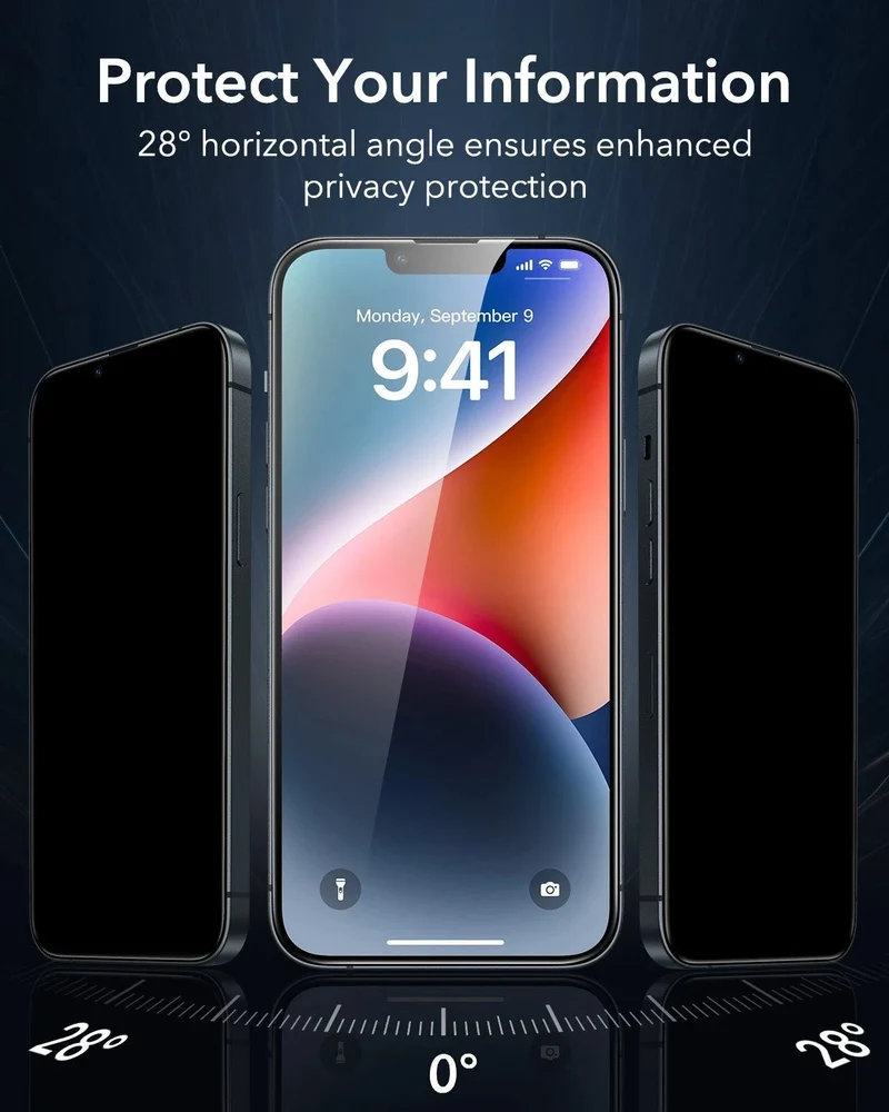 iPhone 14 Plus/13 Pro Max UltraFit Armorite Privacy Screen Protector - 3 Pack