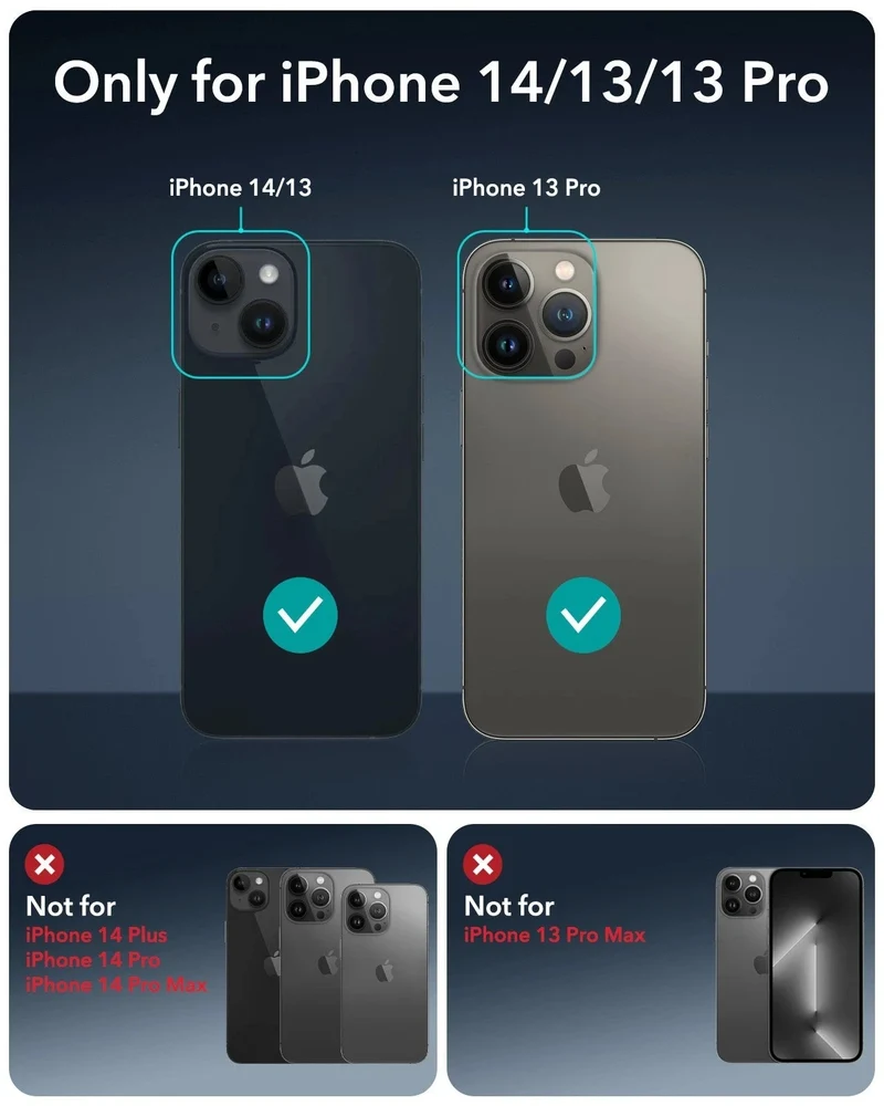 iPhone 14/13/13 Pro UltraFit Armorite Privacy Screen Protector - 3 Pack
