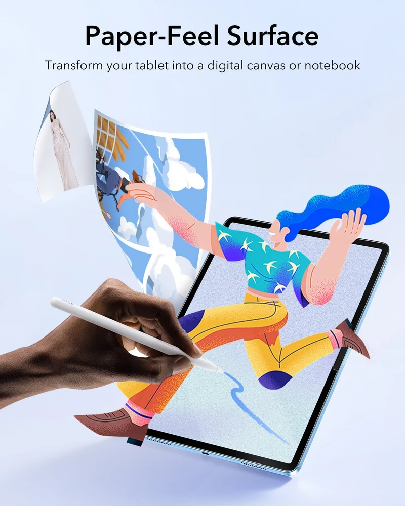 iPad 10th Generation Paper-Feel Tempered Glass Screen Protector - 2 Pack