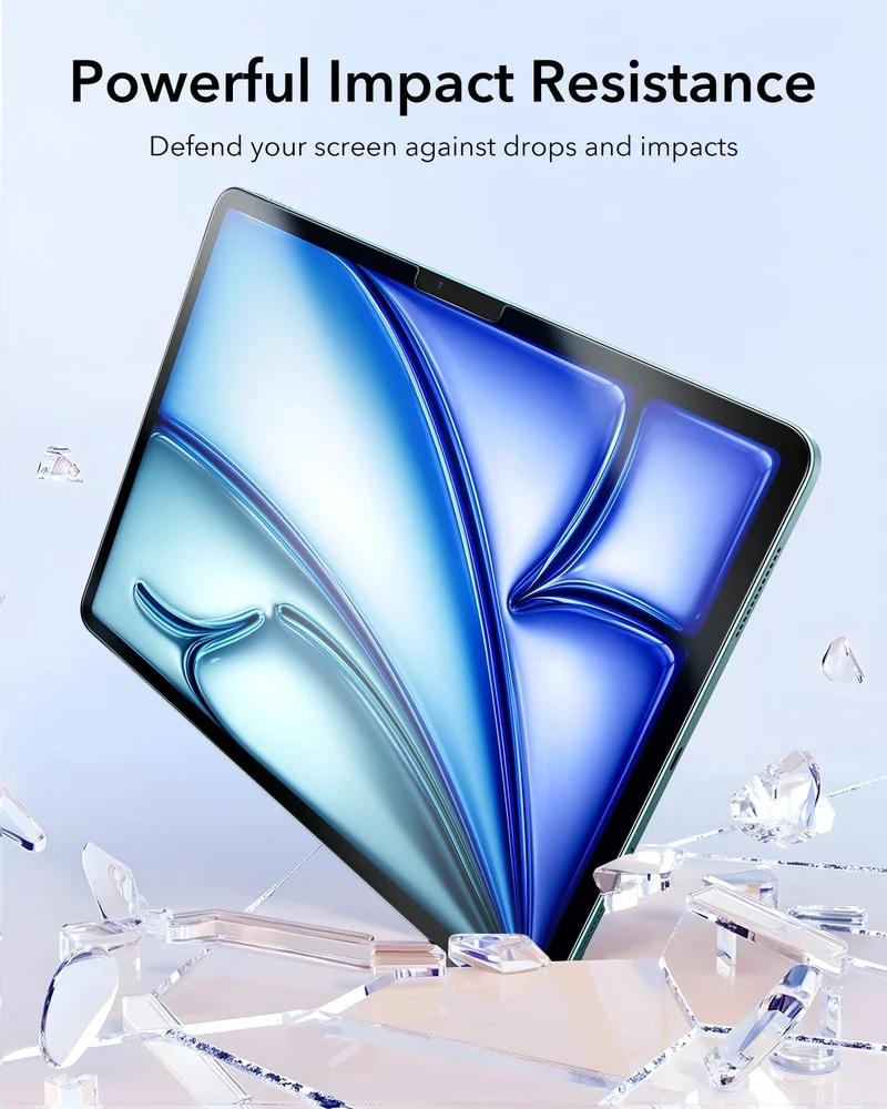 iPad Air 11" (2025) Paper-Feel Tempered Glass Screen Protector - 2 Pack