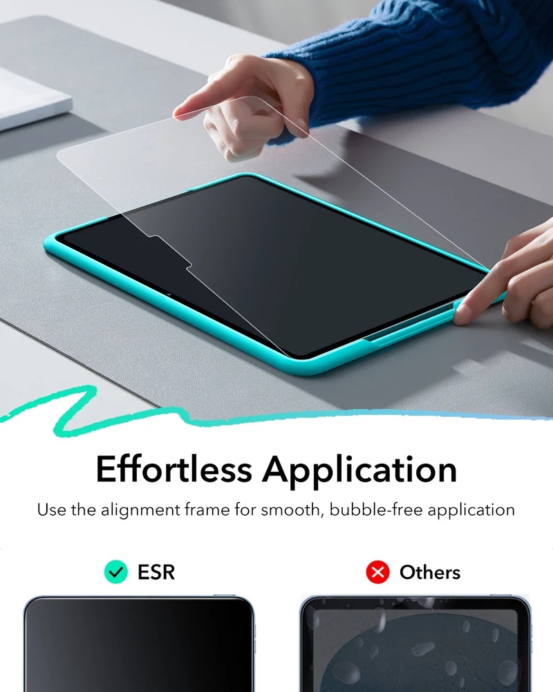 iPad Air 13" (2025) Paper-Feel Tempered Glass Screen Protector - 2 Pack
