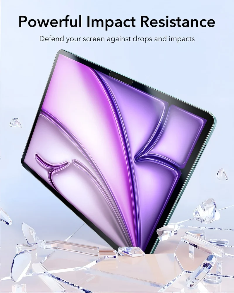 iPad Air 13" (2025) Paper-Feel Tempered Glass Screen Protector - 2 Pack