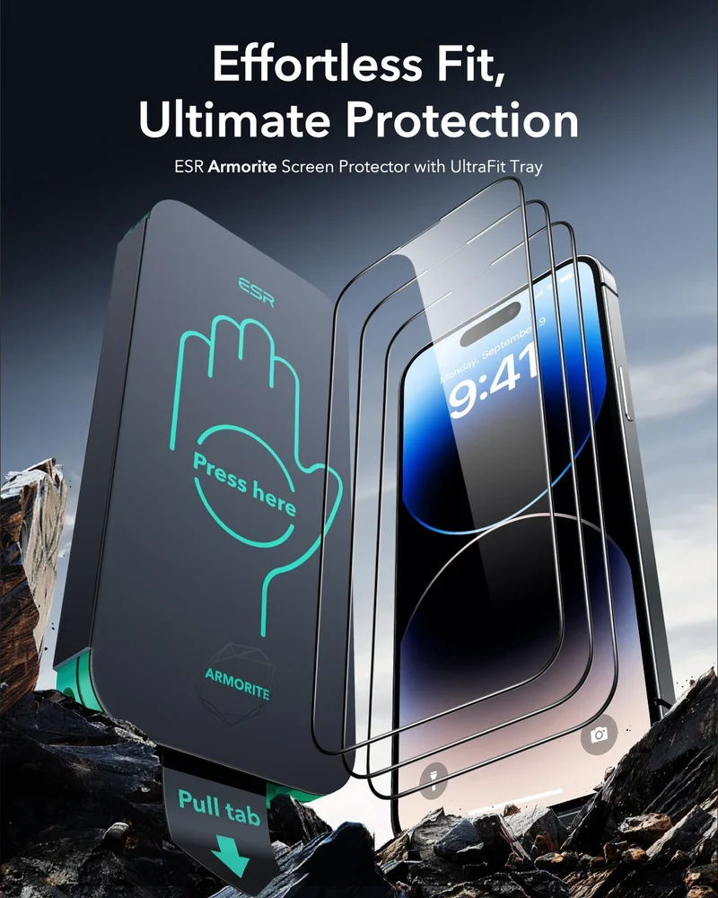 iPhone 14 Pro Max UltraFit Armorite Screen Protector - 3 Pack