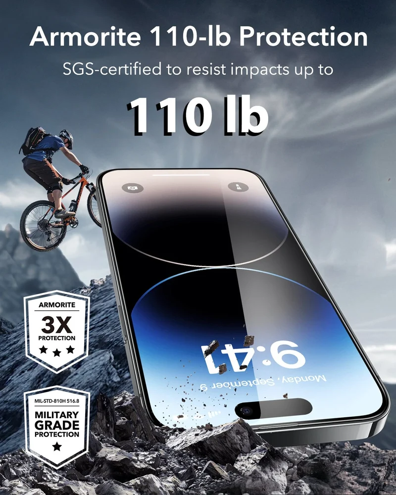 iPhone 14 Pro Max UltraFit Armorite Screen Protector - 3 Pack