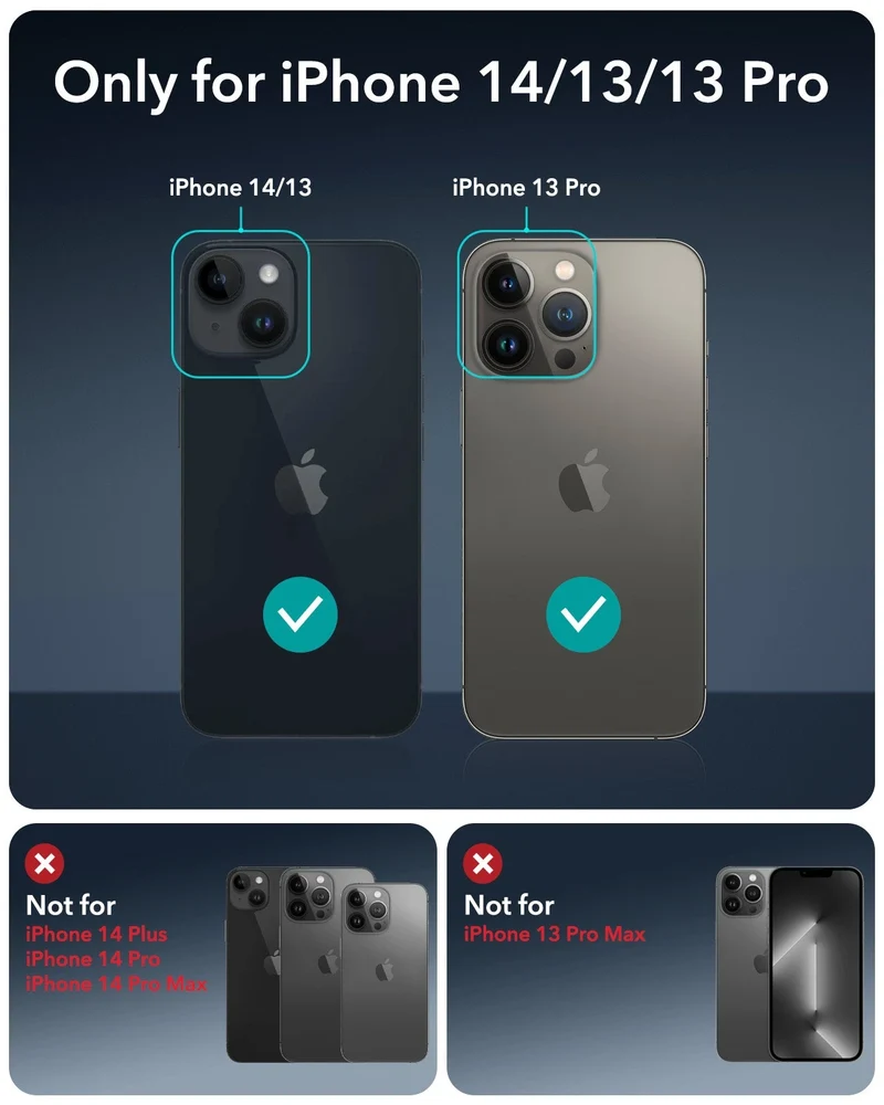 iPhone 14/13/13 Pro UltraFit Armorite Screen Protector - 3 Pack
