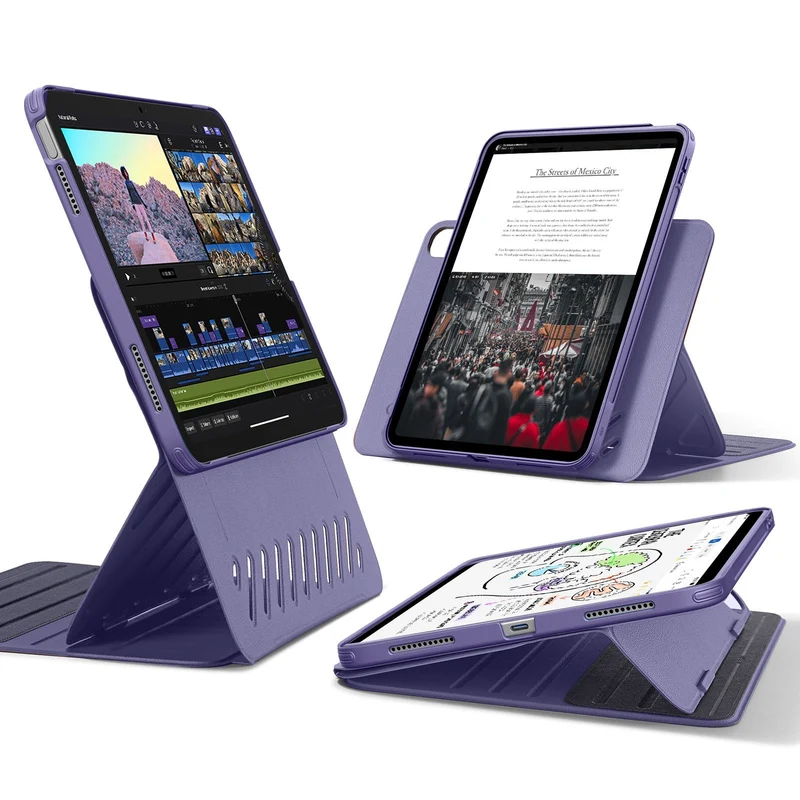 iPad 10th Generation Shift Magnetic Case - Purple