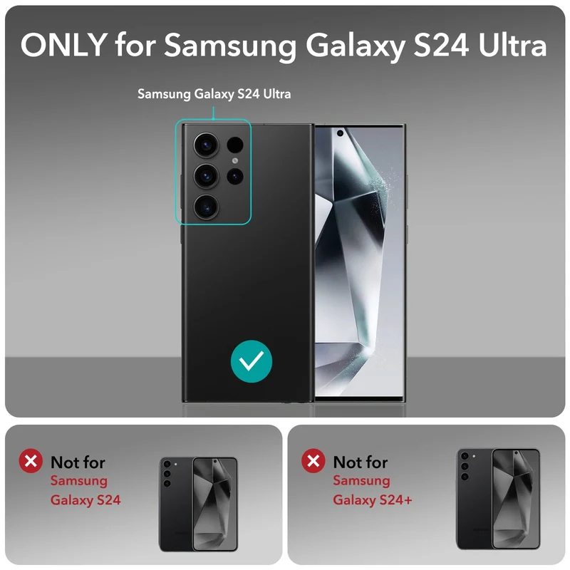 Galaxy S24 Ultra Armor Kickstand Case - Clear