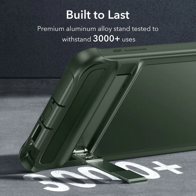 Galaxy S24 Ultra Armor Kickstand Case - Frosted Green