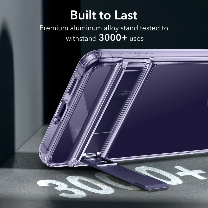 Galaxy S24 Plus Boost Kickstand Case - Clear Purple