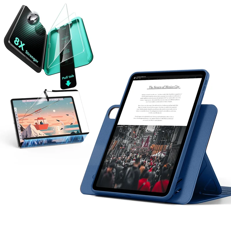 iPad Air 13″ (2025) Shift Transformation Bundle - Navy Blue