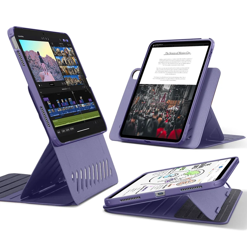 iPad 11" (A16, 2025) Shift Magnetic Case - Purple