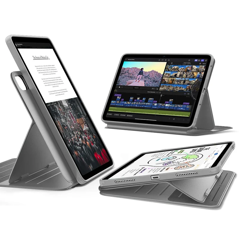 iPad Air 11" (2025) Shift Magnetic Case - Gray