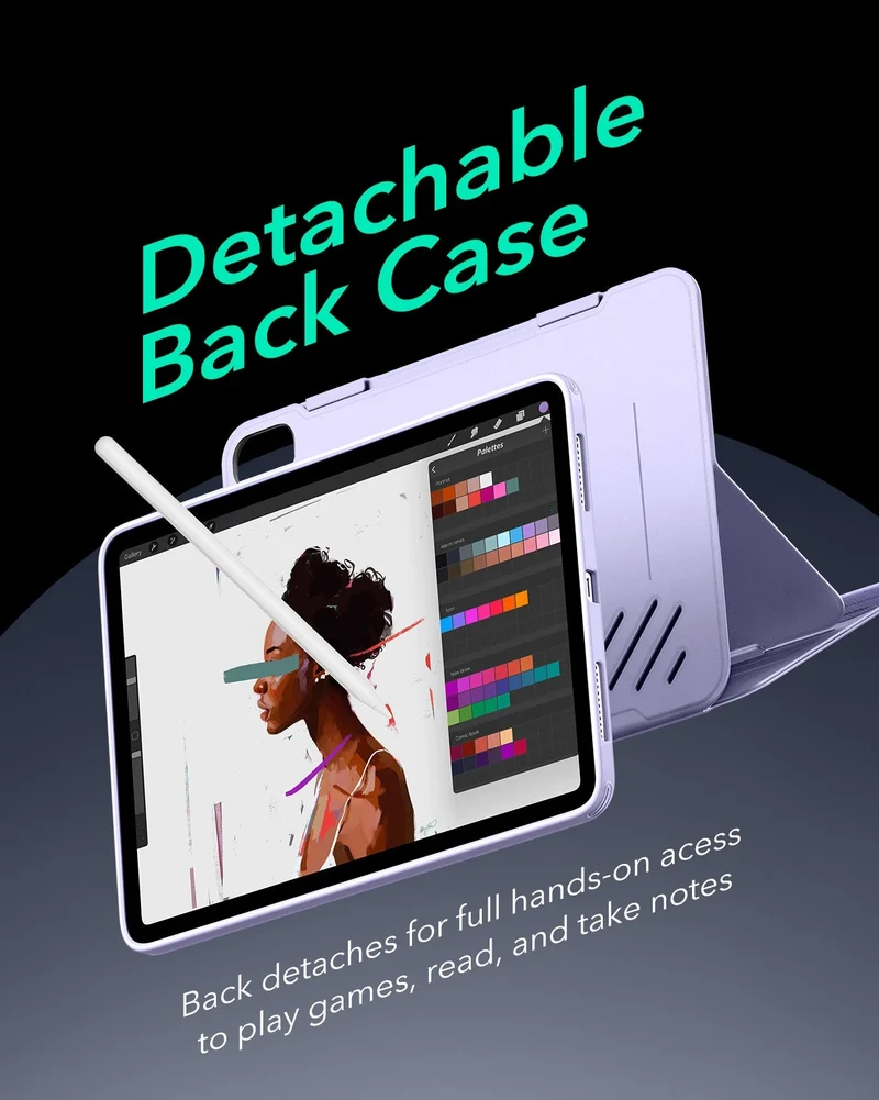 iPad Air 11" (2025) Shift Magnetic Case - Light Purple