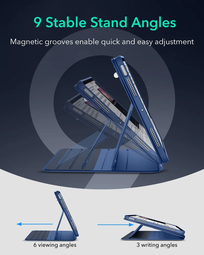 iPad Air 11" (2025) Shift Magnetic Case - Navy Blue