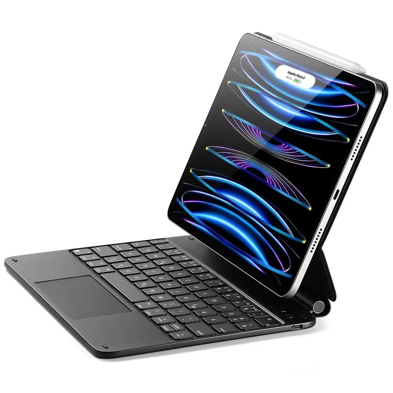 iPad Air 11” (2024) Rebound Magnetic Keyboard Case - US Layout-Black