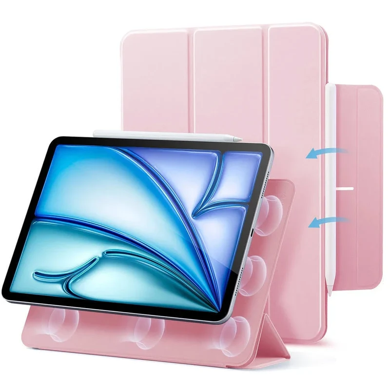 iPad Air 11″ (2025) Rebound Magnetic Case - Pink