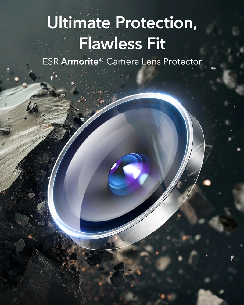 Galaxy S25 Ultra Armorite Camera Lens Protectors - Clear