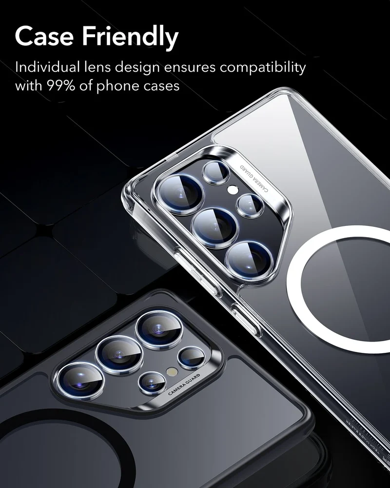 Galaxy S25 Ultra Armorite Camera Lens Protectors - Clear