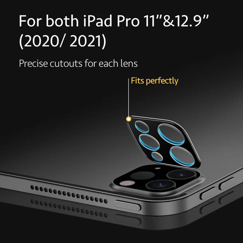 iPad Pro 12.9 & 11 (2021/2020) Camera Lens Protector - 2 Pack
