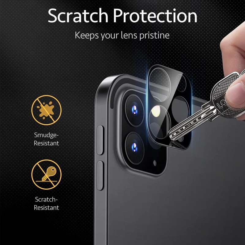 iPad Pro 12.9 & 11 (2021/2020) Camera Lens Protector - 2 Pack